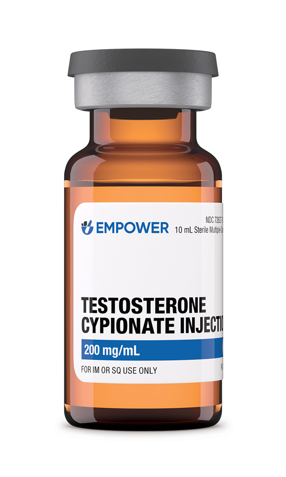 (B) Testosterone Cypionate 200 mgmL 10 mL (VA10BK)
